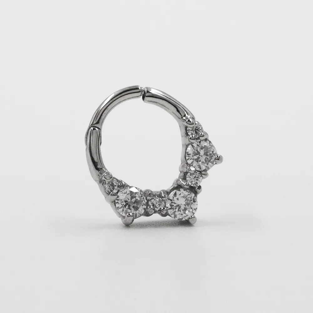 16 Gauge | 8mm 7 Cz Hinged Septum Clicker