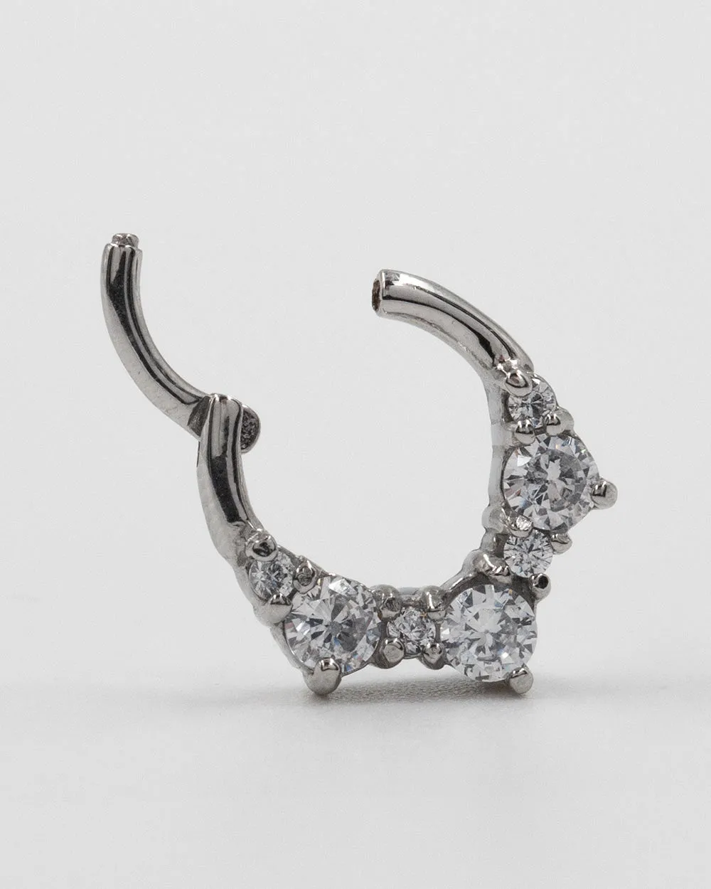 16 Gauge | 8mm 7 Cz Hinged Septum Clicker