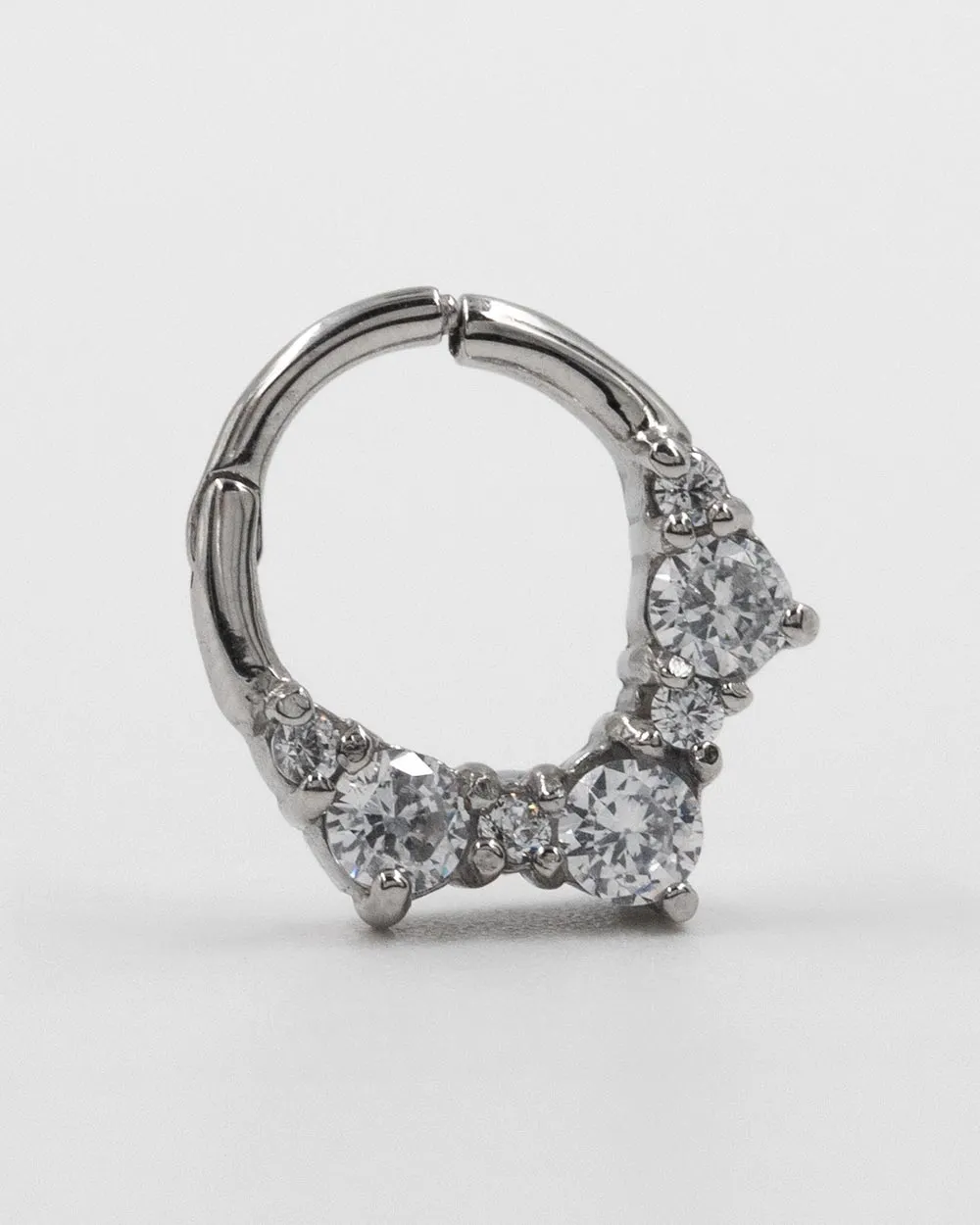 16 Gauge | 8mm 7 Cz Hinged Septum Clicker