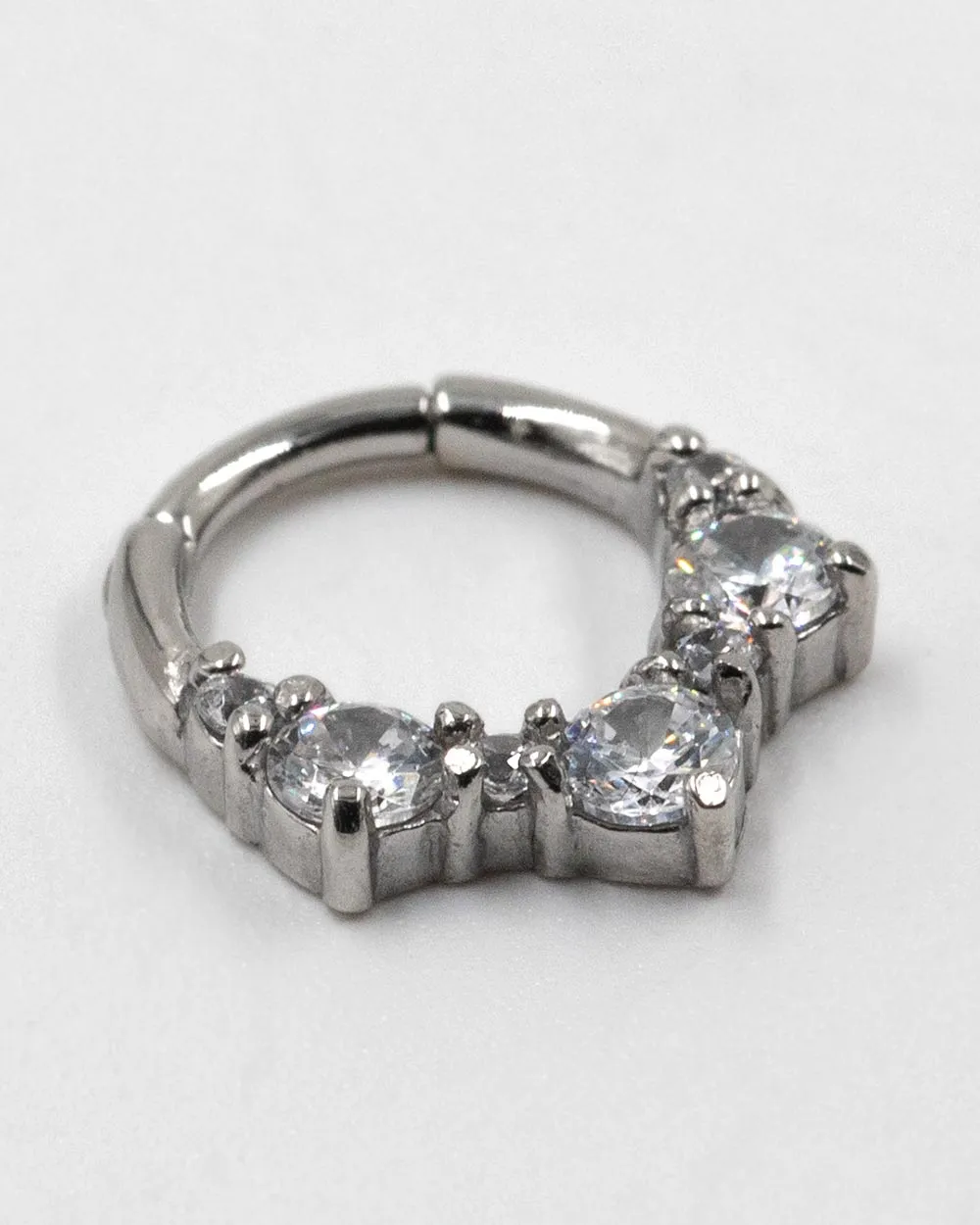16 Gauge | 8mm 7 Cz Hinged Septum Clicker