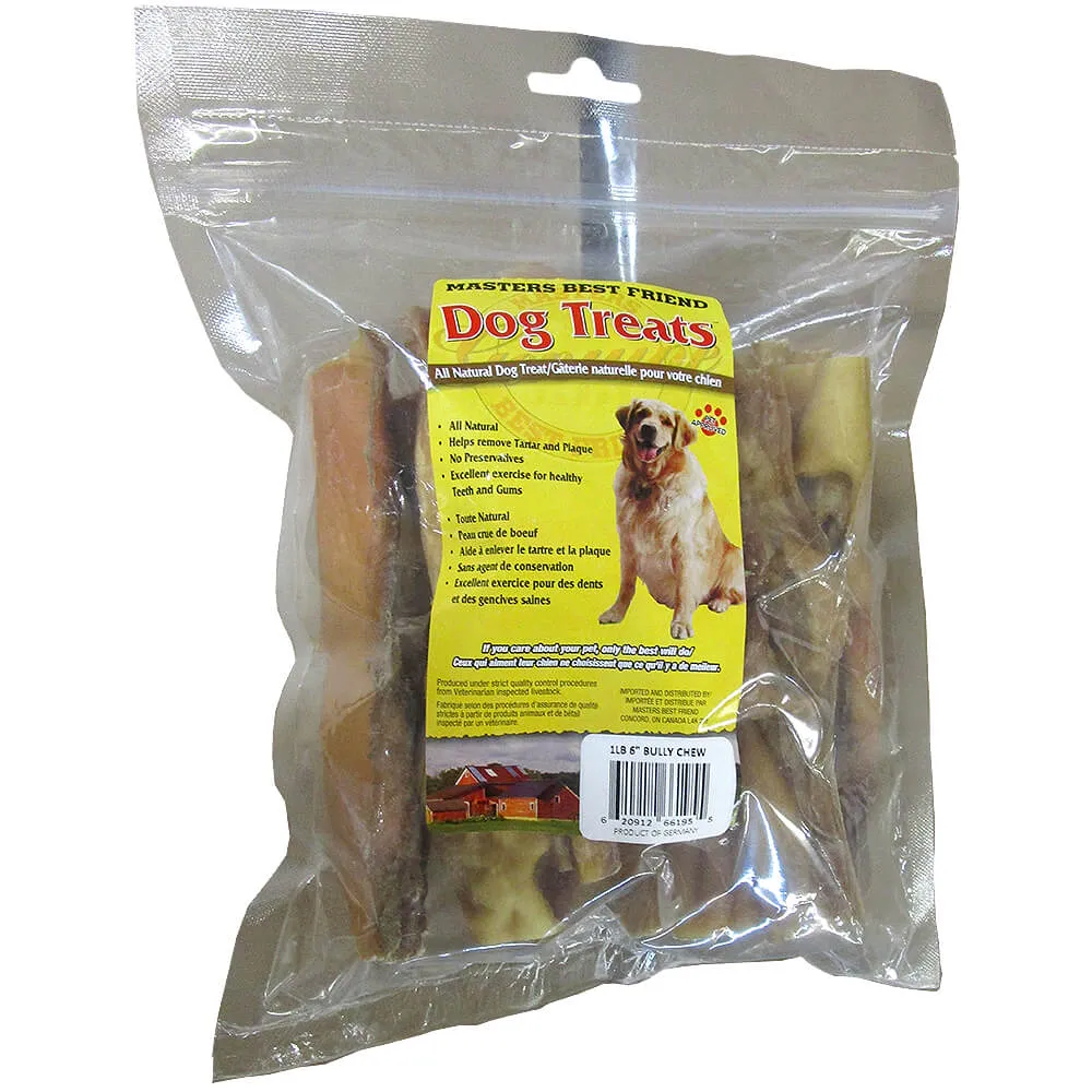 6" Beef Bully Chews, 1 lb