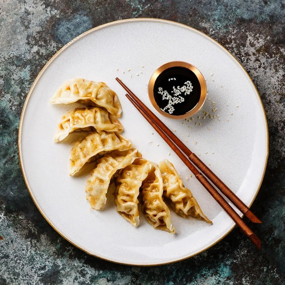 8 Pack 3.5inch Stainless Steel Sauce Dishes Mini Individual Saucers Bowl Round Seasoning Dishes Sushi Dipping Bowl Appetizer Plates, Champagne Gold