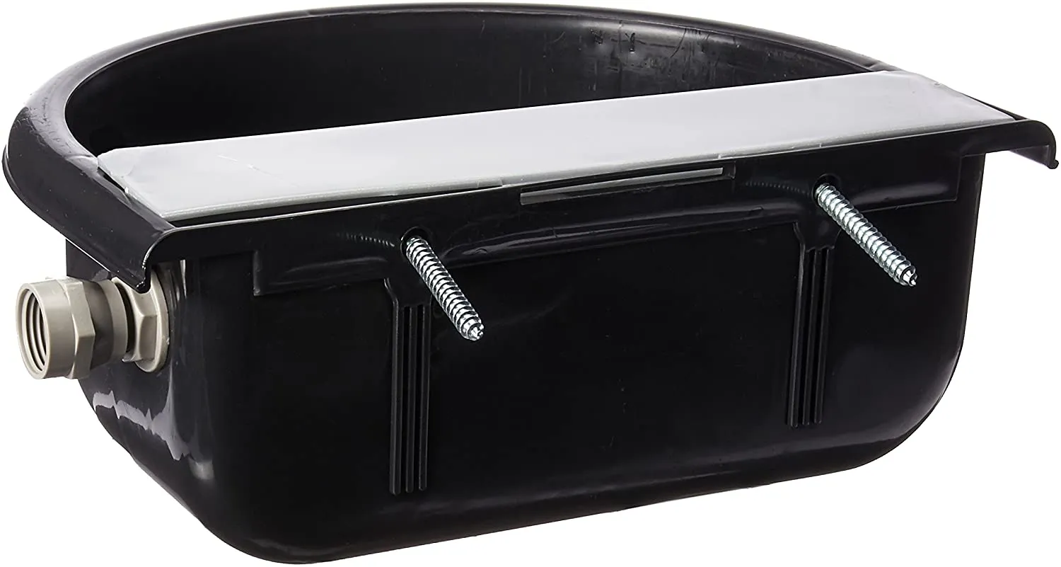Automatic Waterer with Drain for Pets - Tough Guy Heavy Duty Automatic Float Water 1.5 gallons - Bear Bear Pet