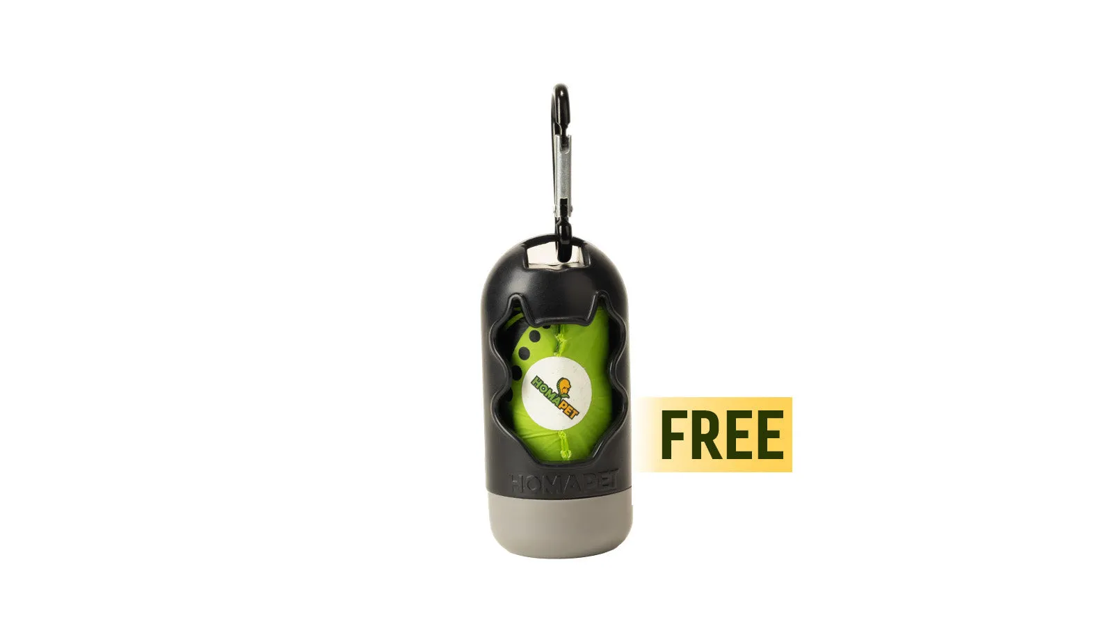 Black Flat Nylon Dog Leash