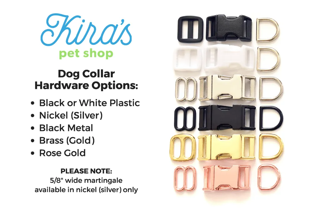 Brown Coffee Beans Dog Collar