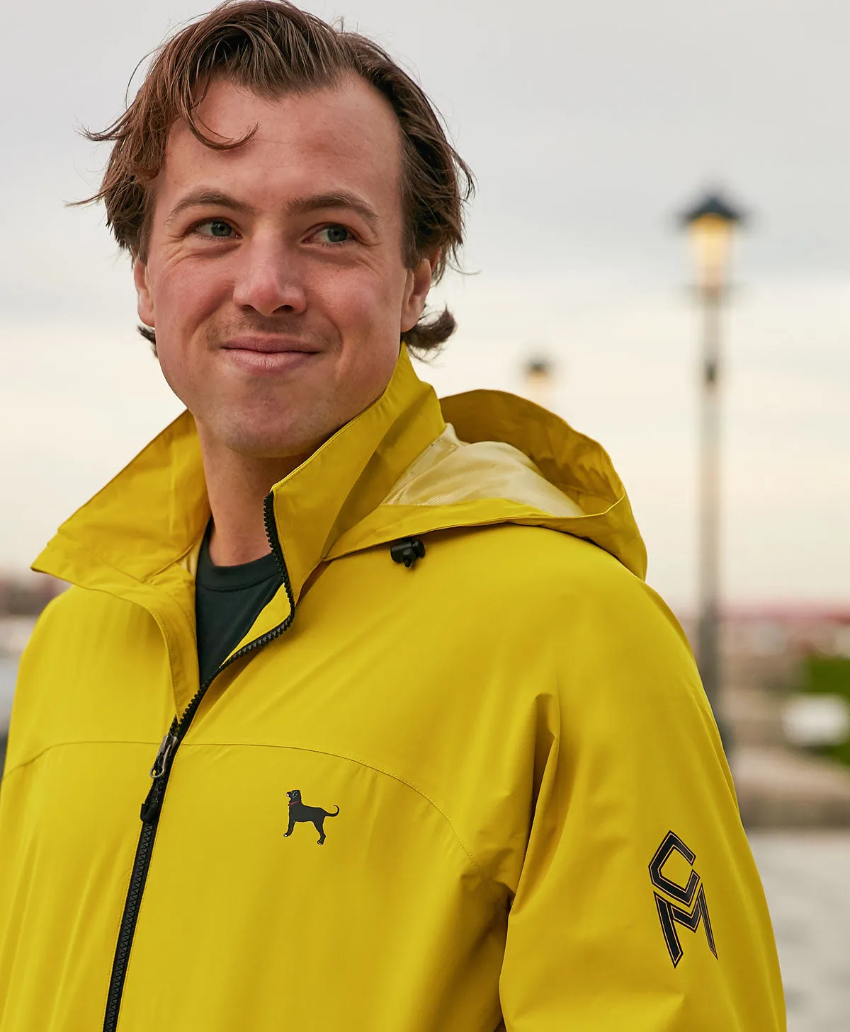 Charlie McAvoy Packable Rain Jacket