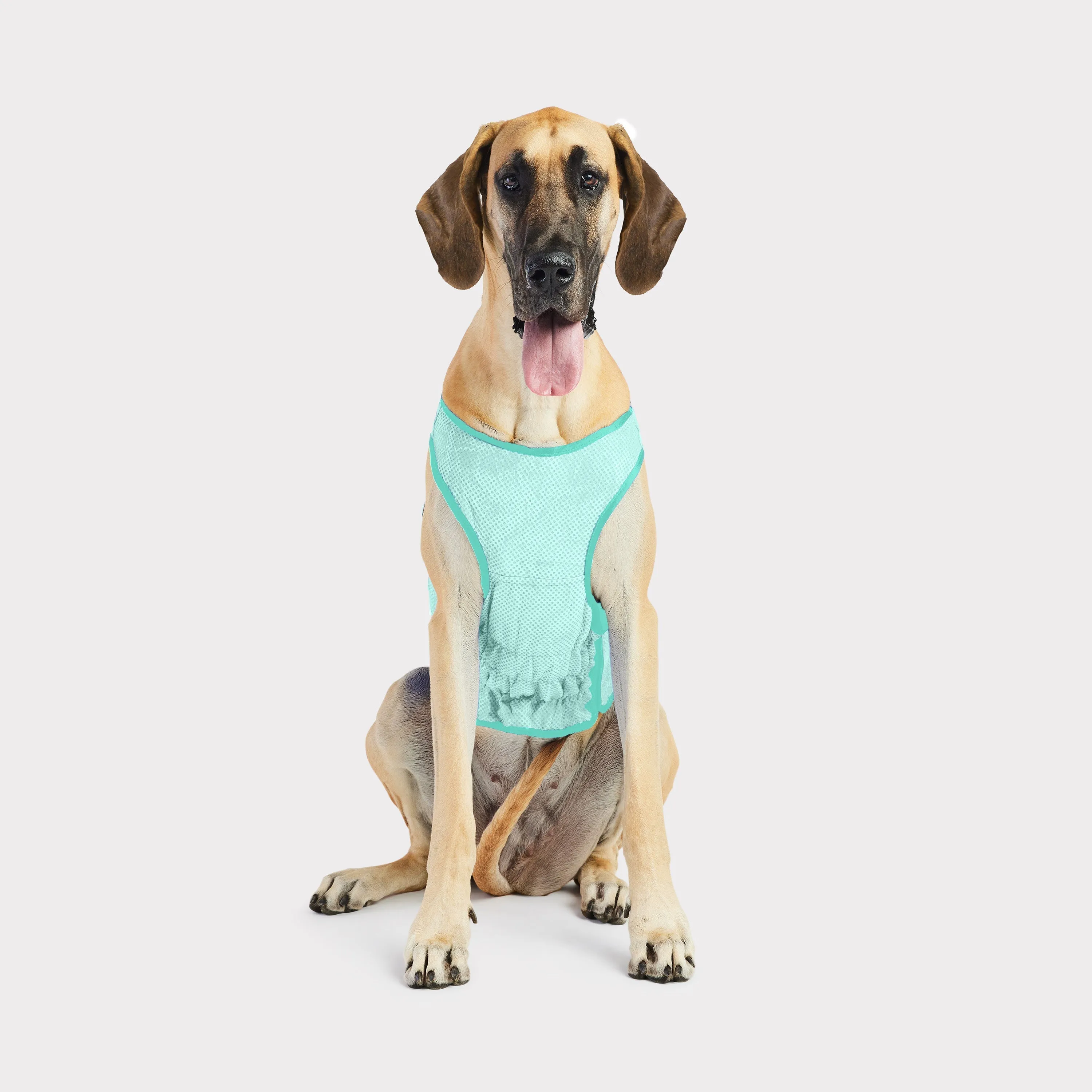 cooling aqua ice vest - fits 6 lbs to 140 lbs