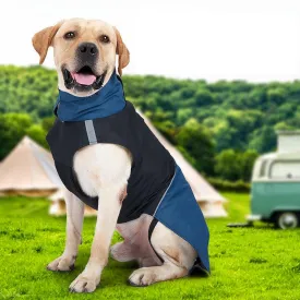 Dog Jacket Raincoat Waterproof Reflective