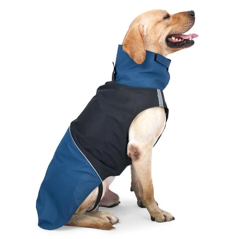 Dog Jacket Raincoat Waterproof Reflective