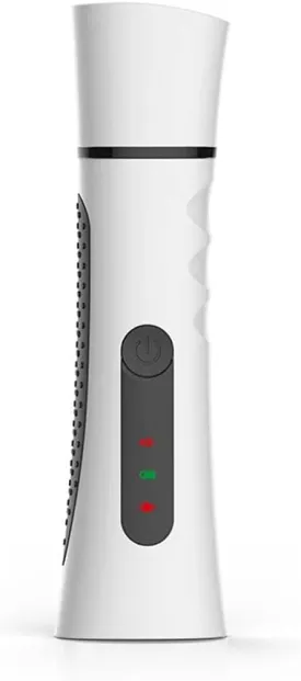 Dog Nail Grinder, Dog Nail Trimmers Rechargeable, Dog Nail Clipper for Small Medium Large Dogs Quiet, Pet Nail Grinders Trimmer with LED Light, Super Low Noise