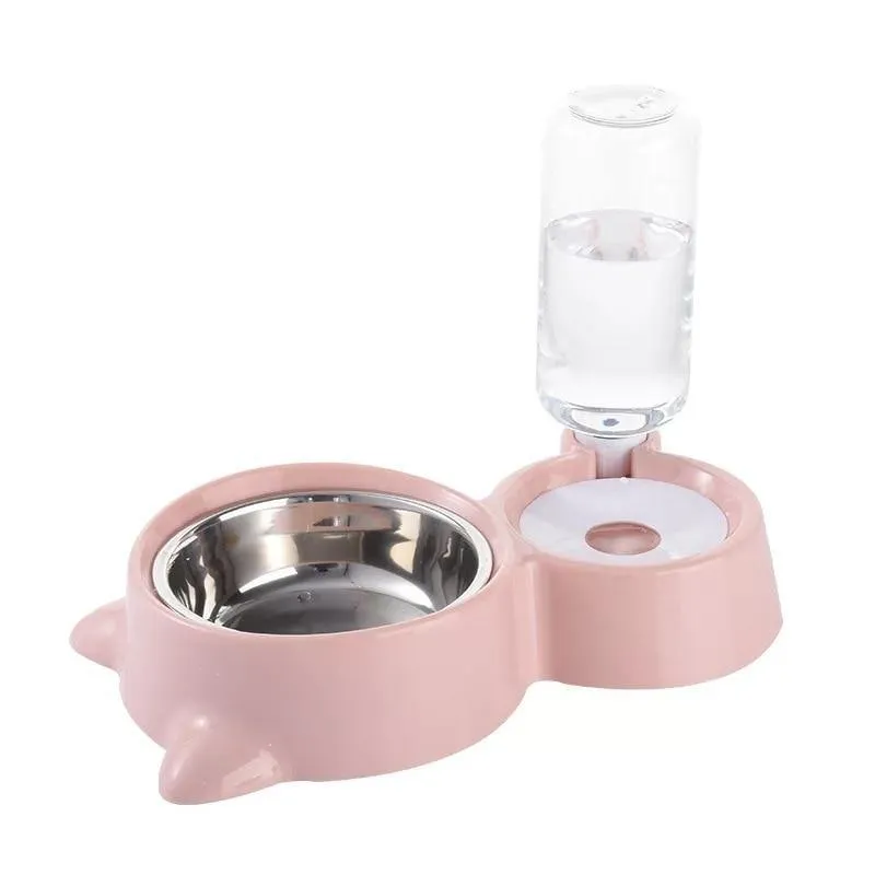 Double Dog Bowls Cat Bowls, Water and Food Bowls