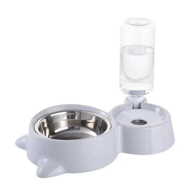 Double Dog Bowls Cat Bowls, Water and Food Bowls
