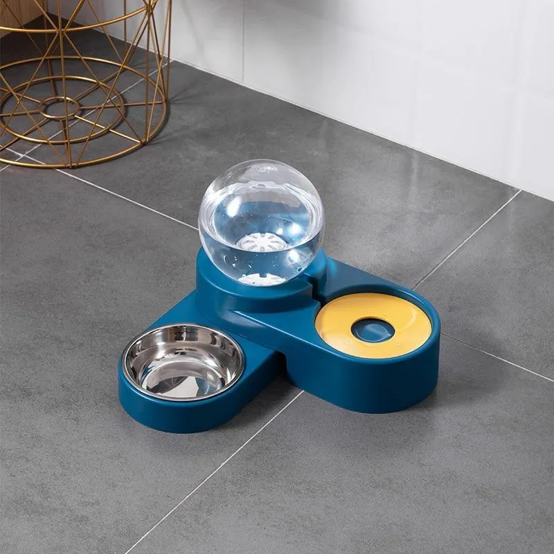 Double Dog Bowls Cat Bowls, Water and Food Bowls