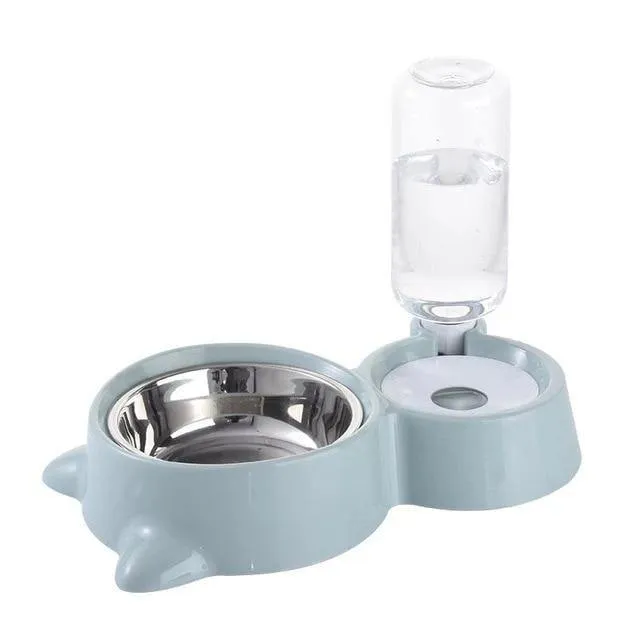 Double Dog Bowls Cat Bowls, Water and Food Bowls