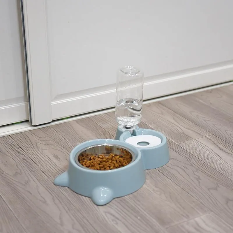 Double Dog Bowls Cat Bowls, Water and Food Bowls