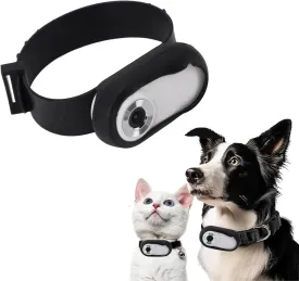 EBTOOLS Pet Camera Collar, HD 1080P Dog Cat Collar, 170 Wide Angle Mini Body Cam, Sport Action Camera for Cat Dog Recording, Outdoor Inoor Pet Supplies