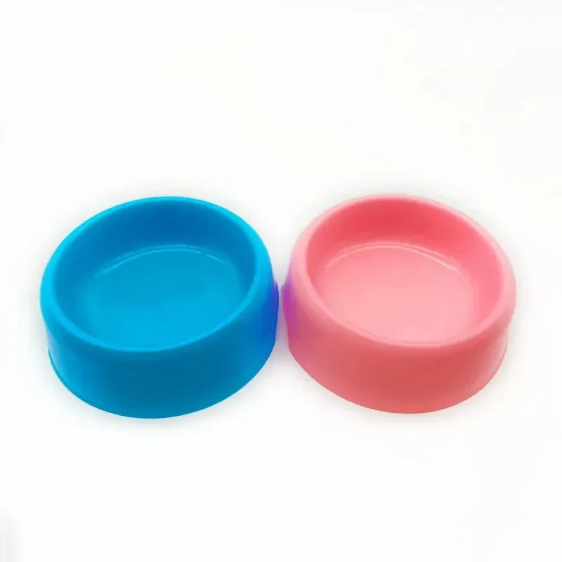 Eco-Friendly Plastic Pet Bowl for Dogs and Cats