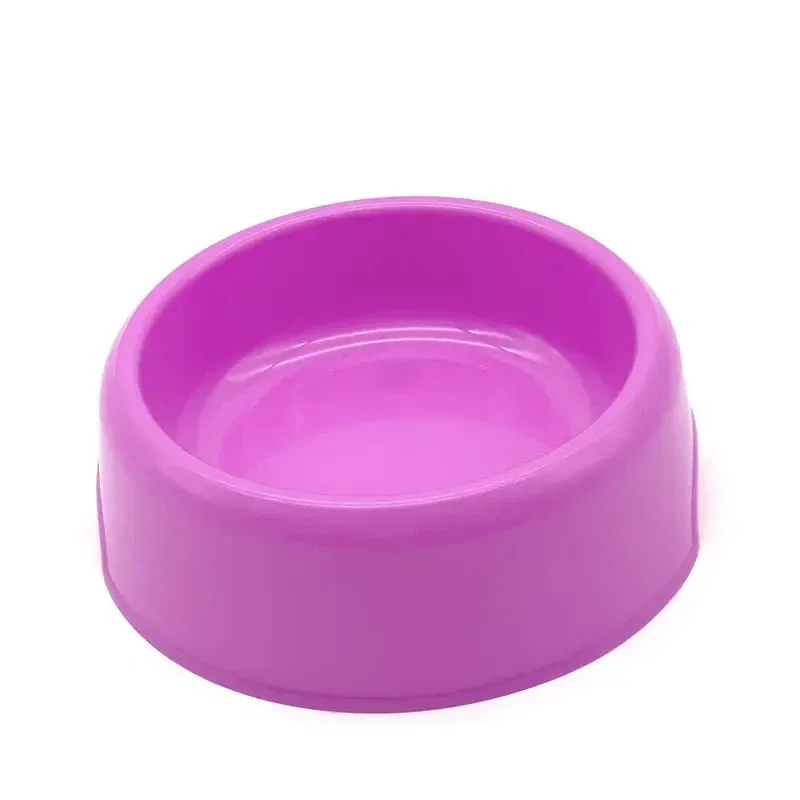 Eco-Friendly Plastic Pet Bowl for Dogs and Cats