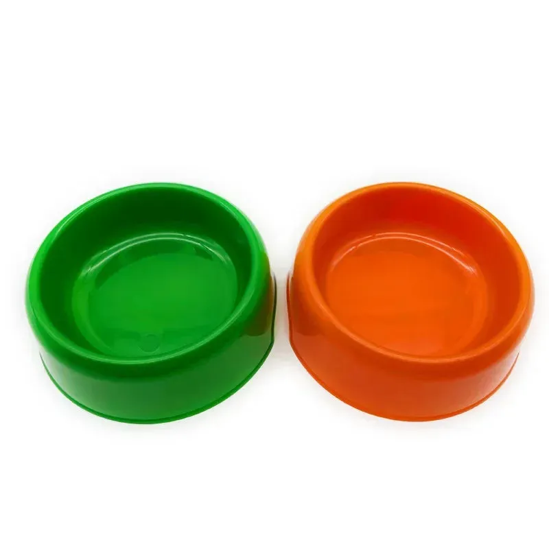 Eco-Friendly Plastic Pet Bowl for Dogs and Cats