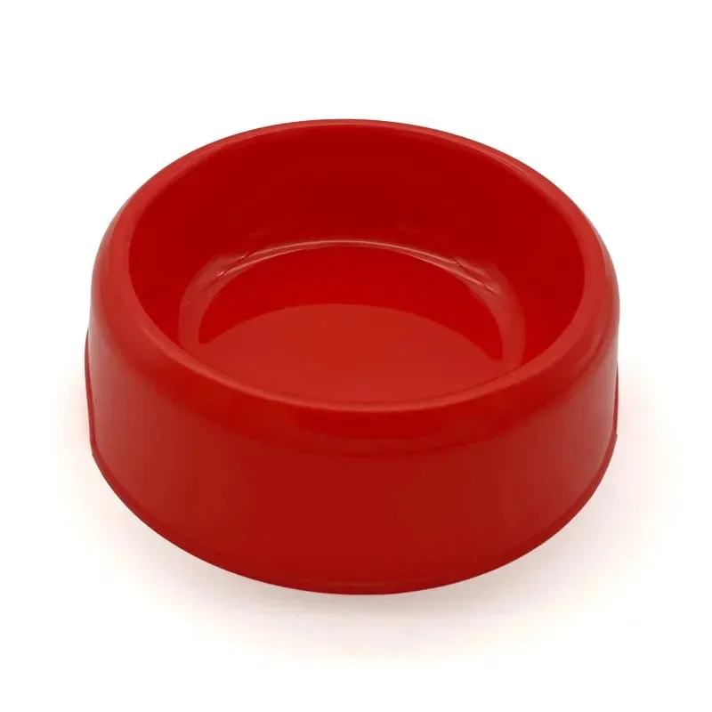 Eco-Friendly Plastic Pet Bowl for Dogs and Cats