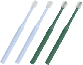 Ergonomic Handle Pet Toothbrush Set 4pcs Kitten Portable Cat Dog Toothbrushes TPE Material Comfortable Puppy Cleaning Kit