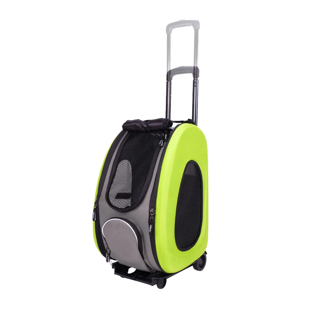Eva Pet Wheeled Multifunctional Carrier - Chocolate