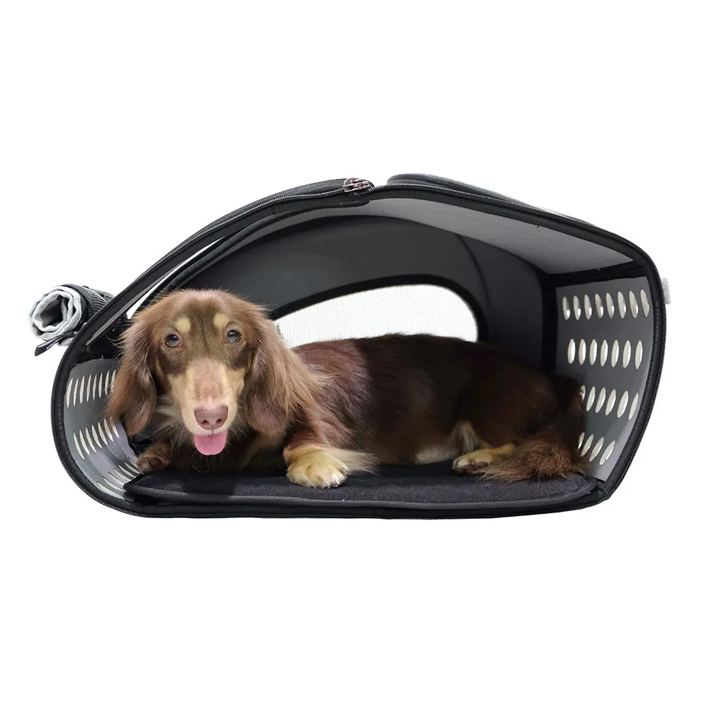 Eva Pet Wheeled Multifunctional Carrier - Chocolate
