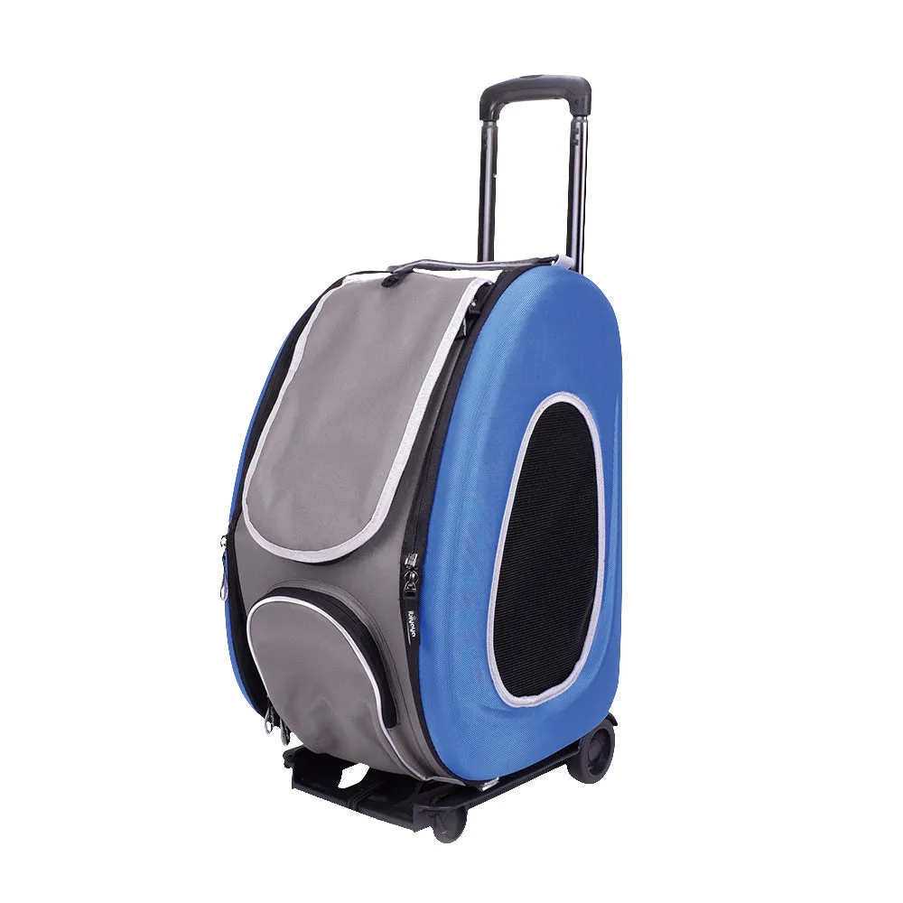 Eva Pet Wheeled Multifunctional Carrier - Chocolate
