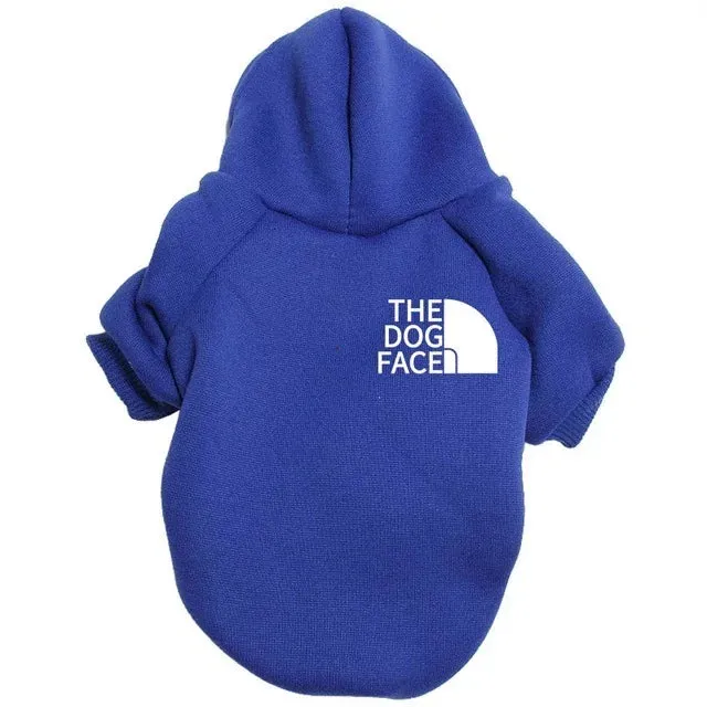 Fashion Dog Hoodie - Keep Your Pet Dog Warm and Stylish in Winter - Cotton Coat Jacket for Ropa Perro - Ideal French Bulldog Clothing and Pet Clothing for Dogs