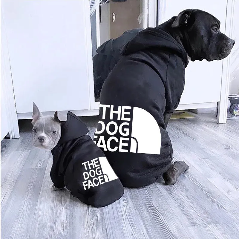 Fashion Dog Hoodie - Keep Your Pet Dog Warm and Stylish in Winter - Cotton Coat Jacket for Ropa Perro - Ideal French Bulldog Clothing and Pet Clothing for Dogs