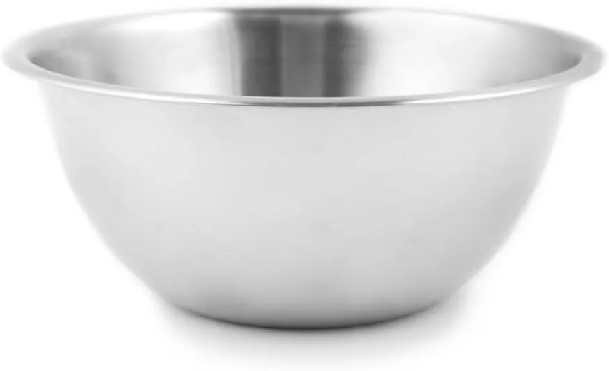 Fox Run Stainless Steel Small Mixing Bowl, 7.25 x 7.25 x 3.75 inches, Metallic
