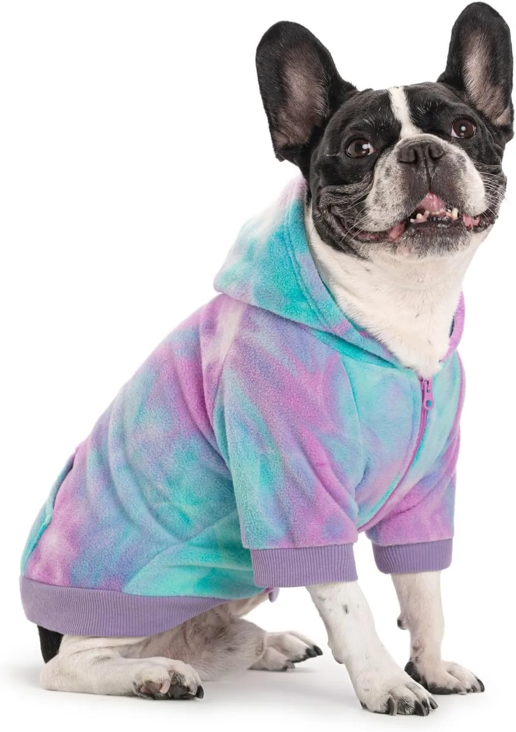 French Bulldog Clothes Dog Hoodie Sweatshirts with Pockets for Small Dogs Puppy Chihuahua Coat Clothing Pet Cat Hoodie Fleece Dog Sweaters Costume
