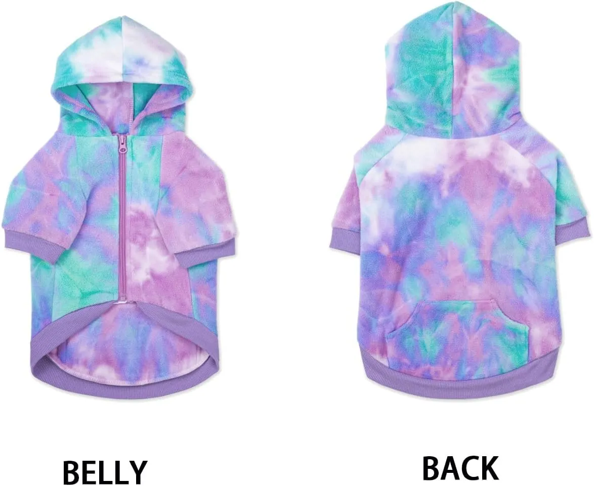 French Bulldog Clothes Dog Hoodie Sweatshirts with Pockets for Small Dogs Puppy Chihuahua Coat Clothing Pet Cat Hoodie Fleece Dog Sweaters Costume