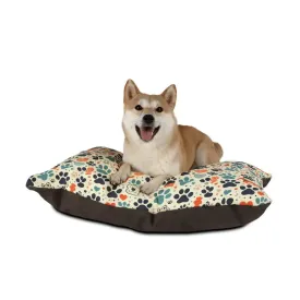 Furry Friend Pet Bed with Cotton Polyester Print