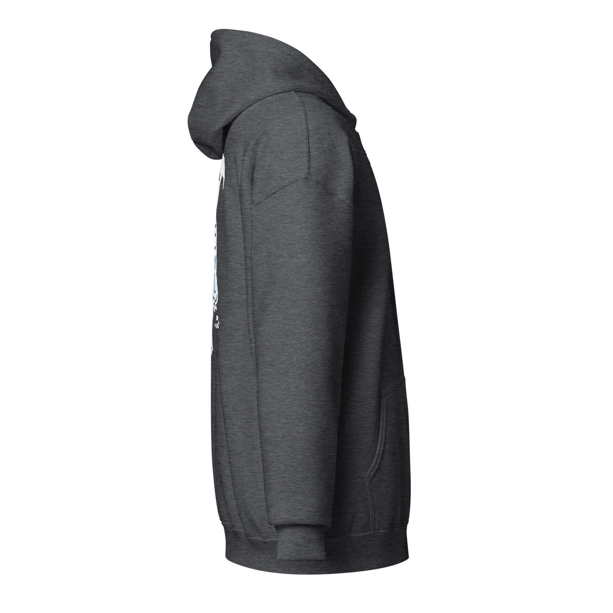 Home is where my Pitbull is Unisex Zip Hoodie