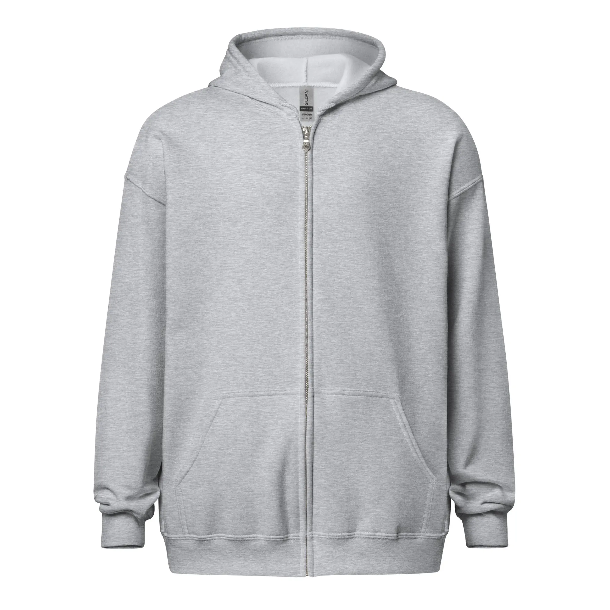 Home is where my Pitbull is Unisex Zip Hoodie