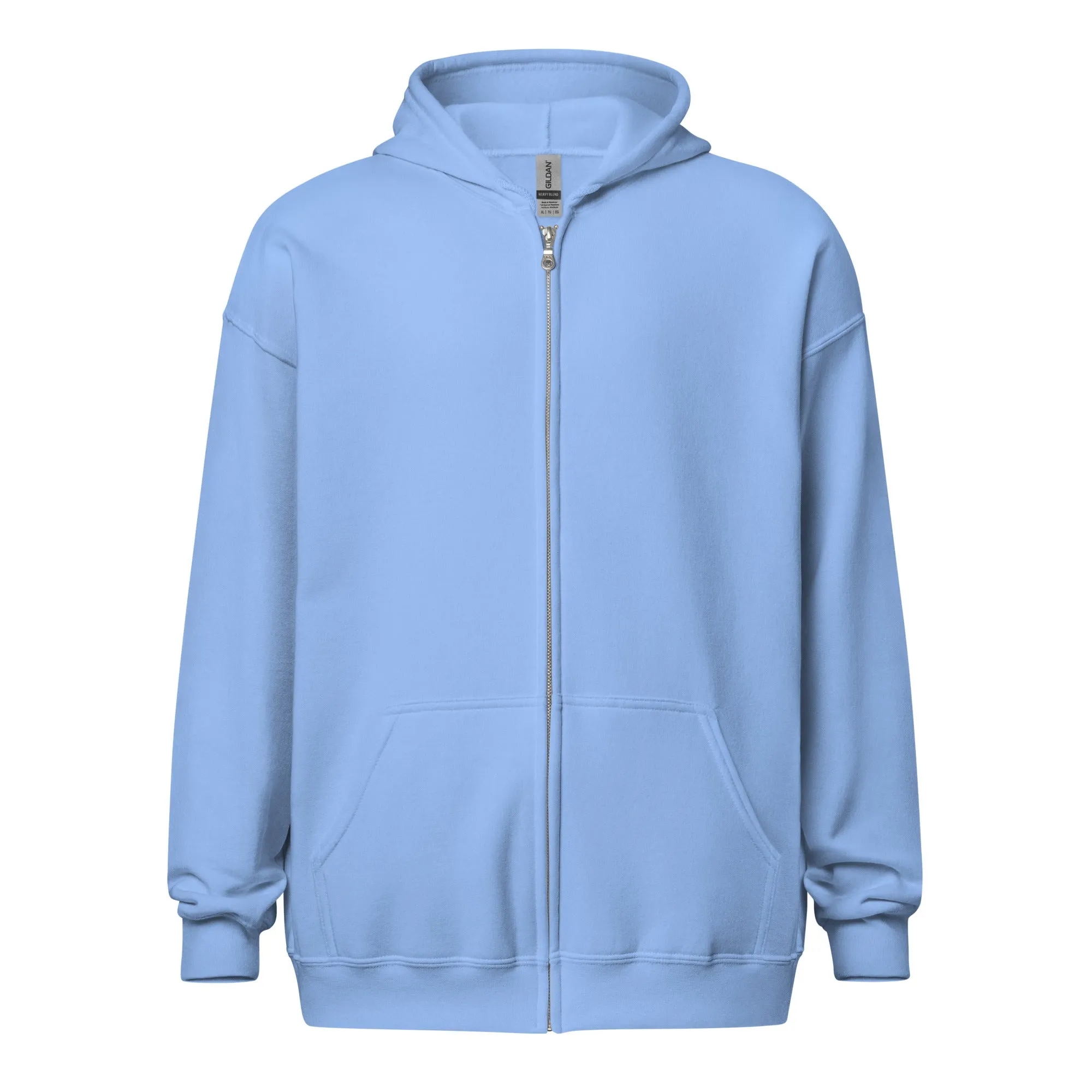 Home is where my Pitbull is Unisex Zip Hoodie