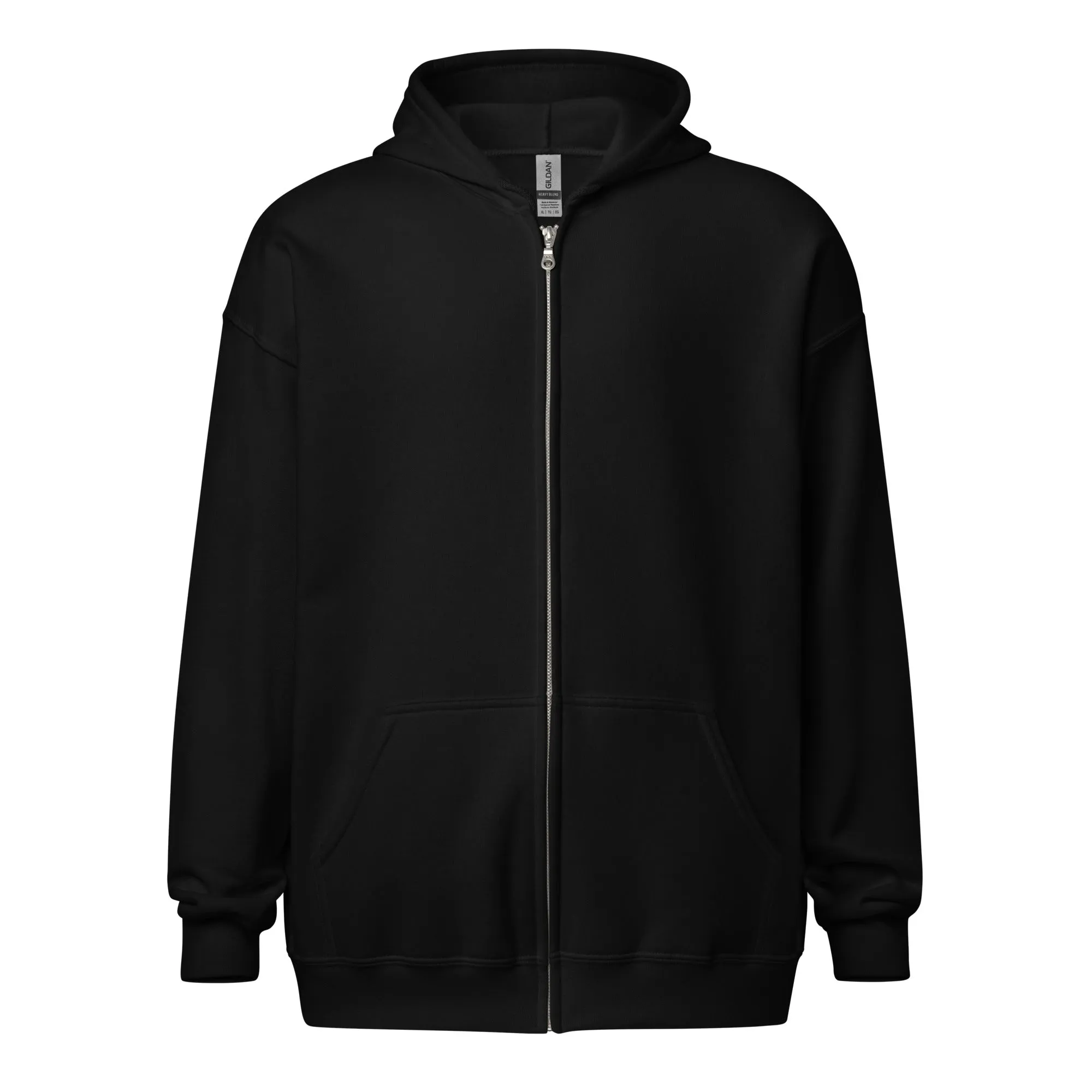 Home is where my Pitbull is Unisex Zip Hoodie