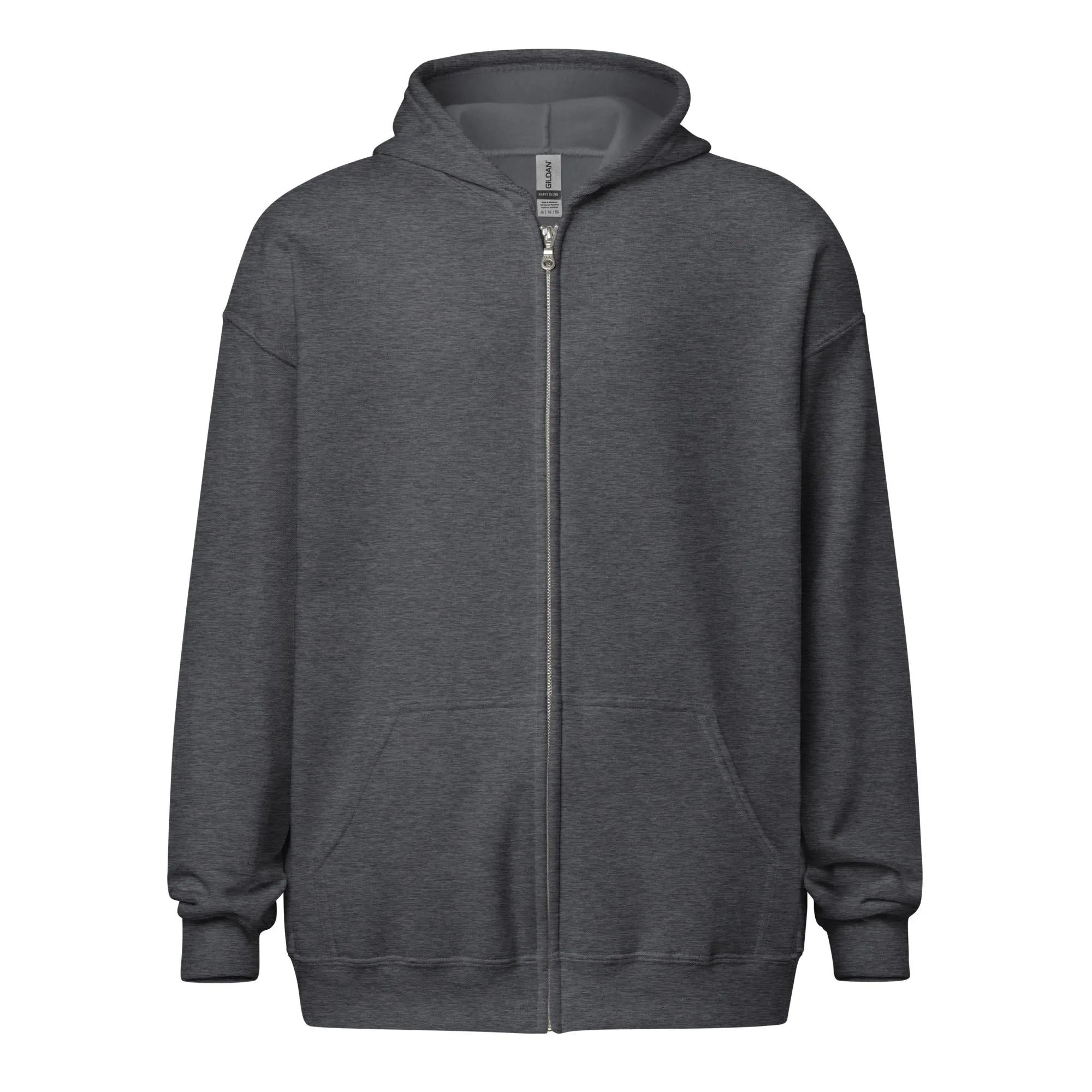 Home is where my Pitbull is Unisex Zip Hoodie
