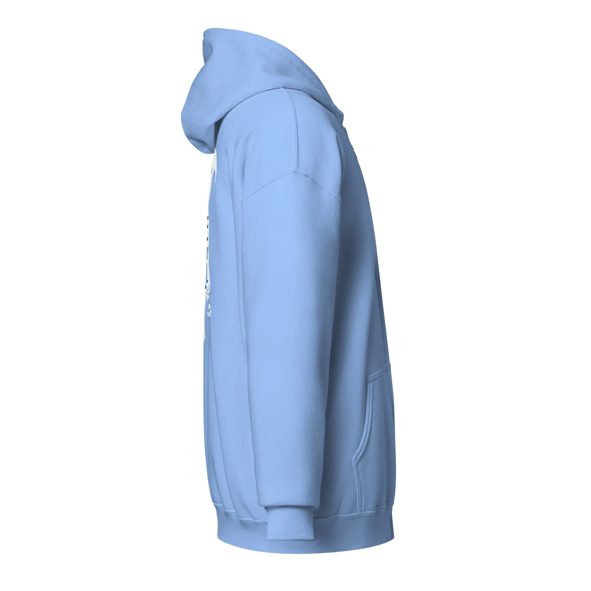 Home is where my Pitbull is Unisex Zip Hoodie