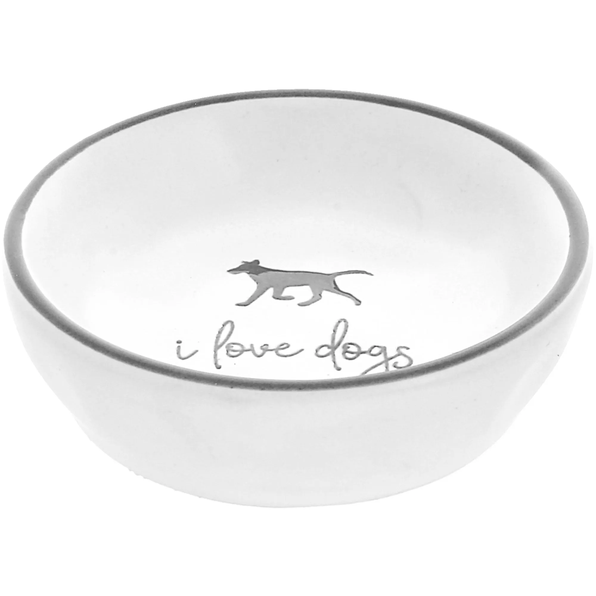 I Love Dogs 2.5" Trinket Dish