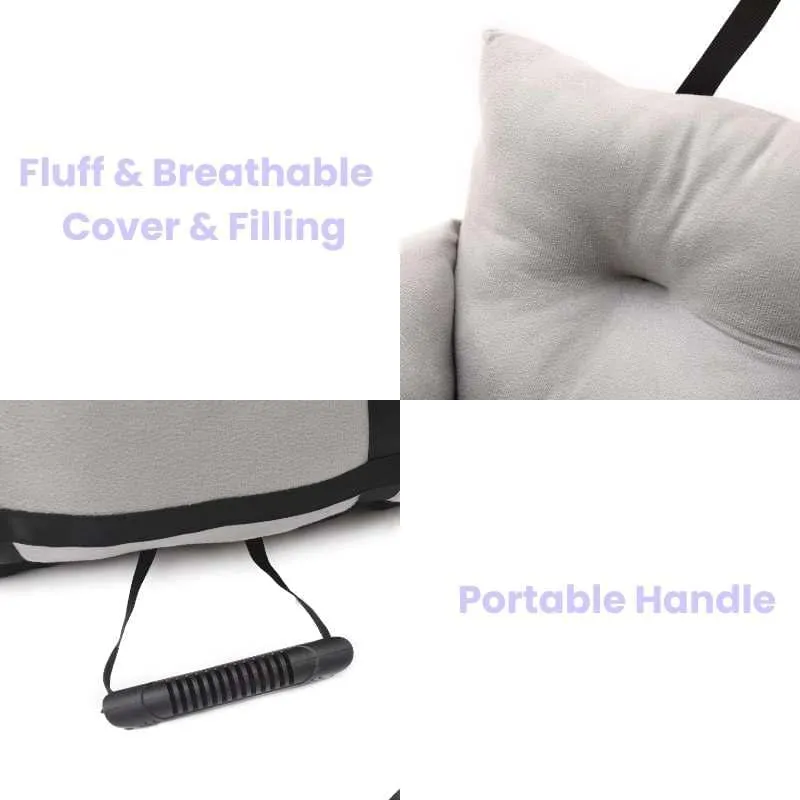 Julibee Fluff Dog Car Seat Bed