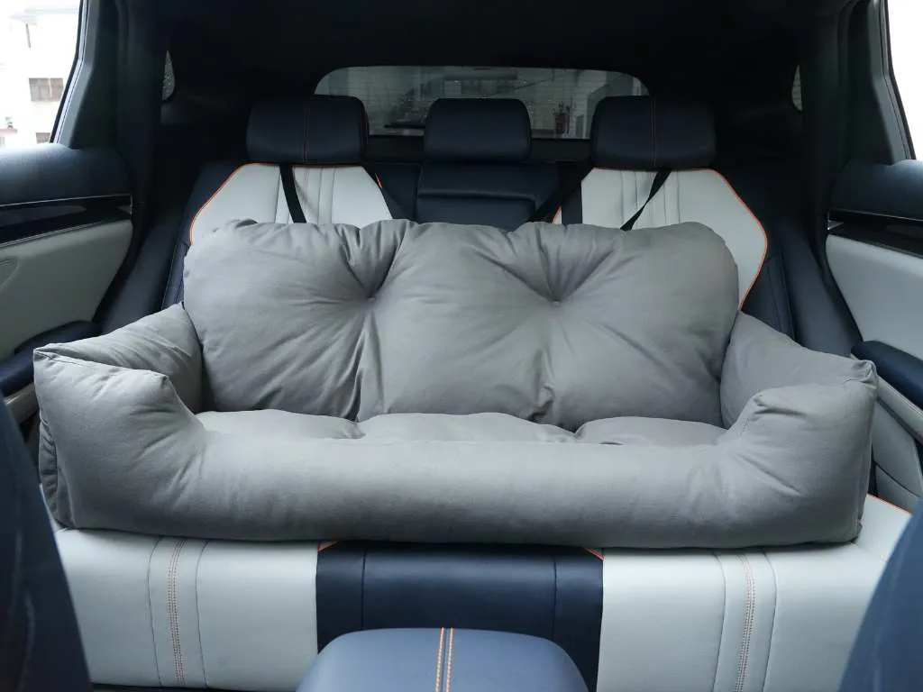 Julibee Fluff Dog Car Seat Bed
