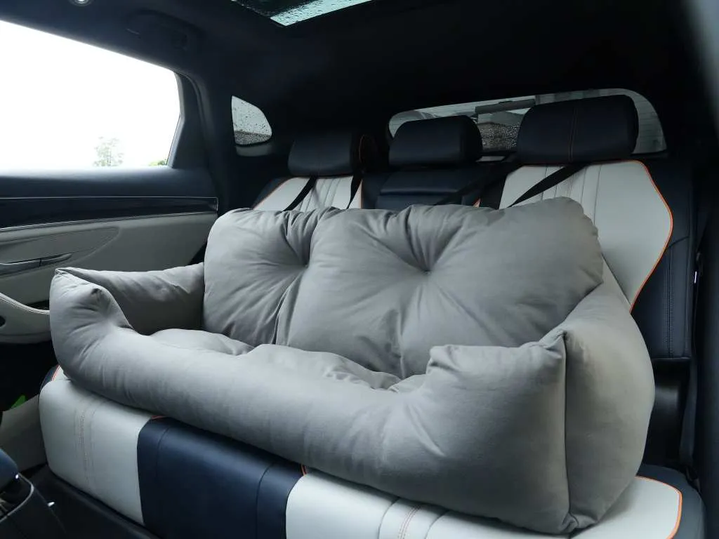 Julibee Fluff Dog Car Seat Bed