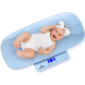Medical King Digital Baby Scale - Multi-Function Infant & Toddler Scale, Collapsible Tray, 4 Modes, Backlit LCD, Auto-Off, 200 lbs Max (MK7064)