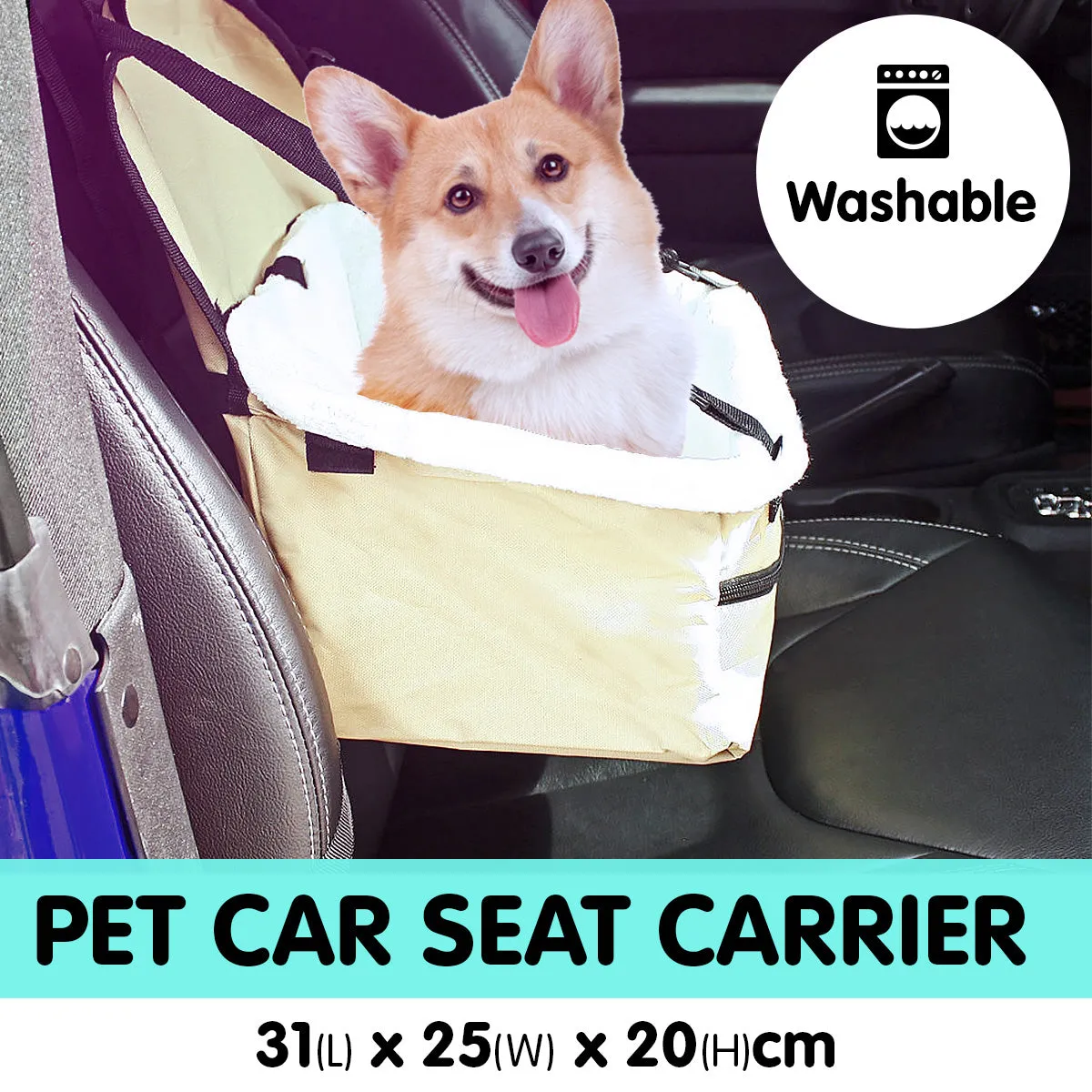 NNEDPE Pet Travel Carrier Bag - Beige