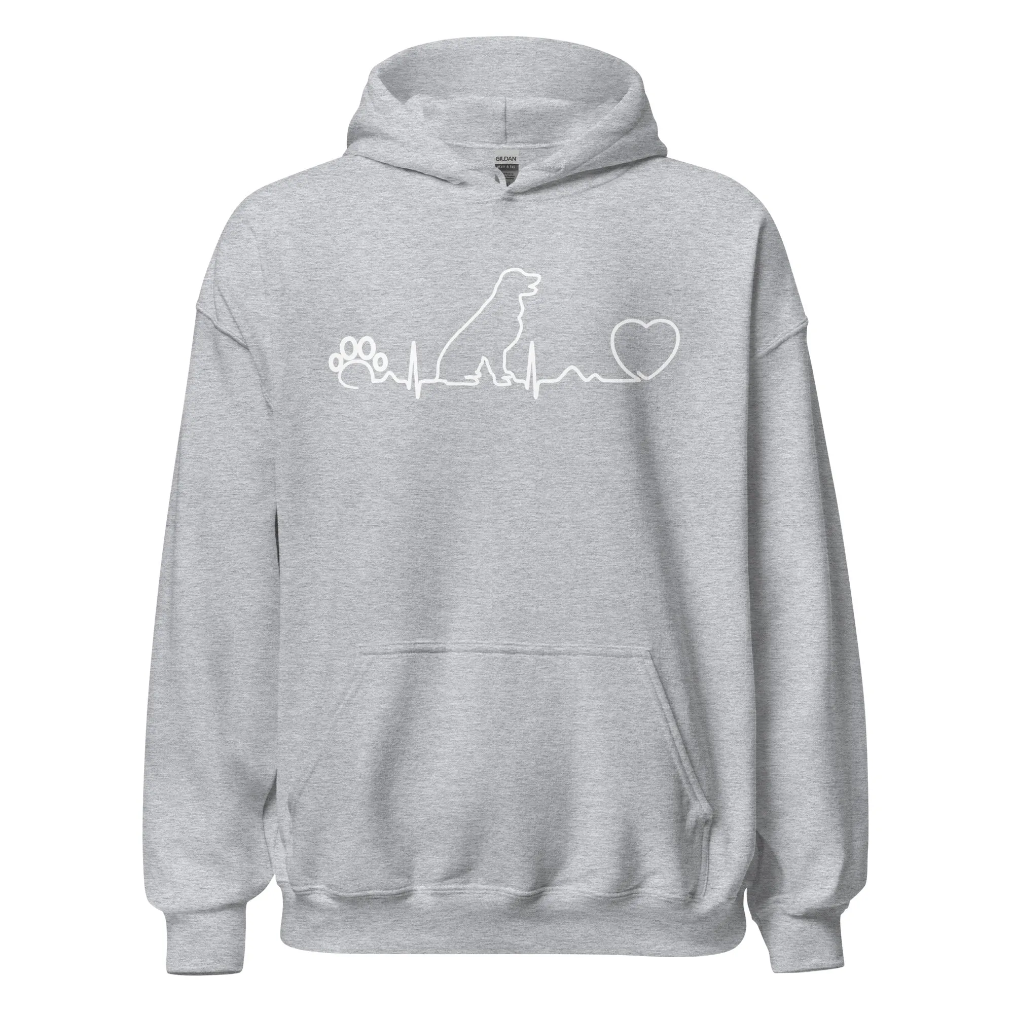 NOMV Dog Heartbeat Unisex Hoodie