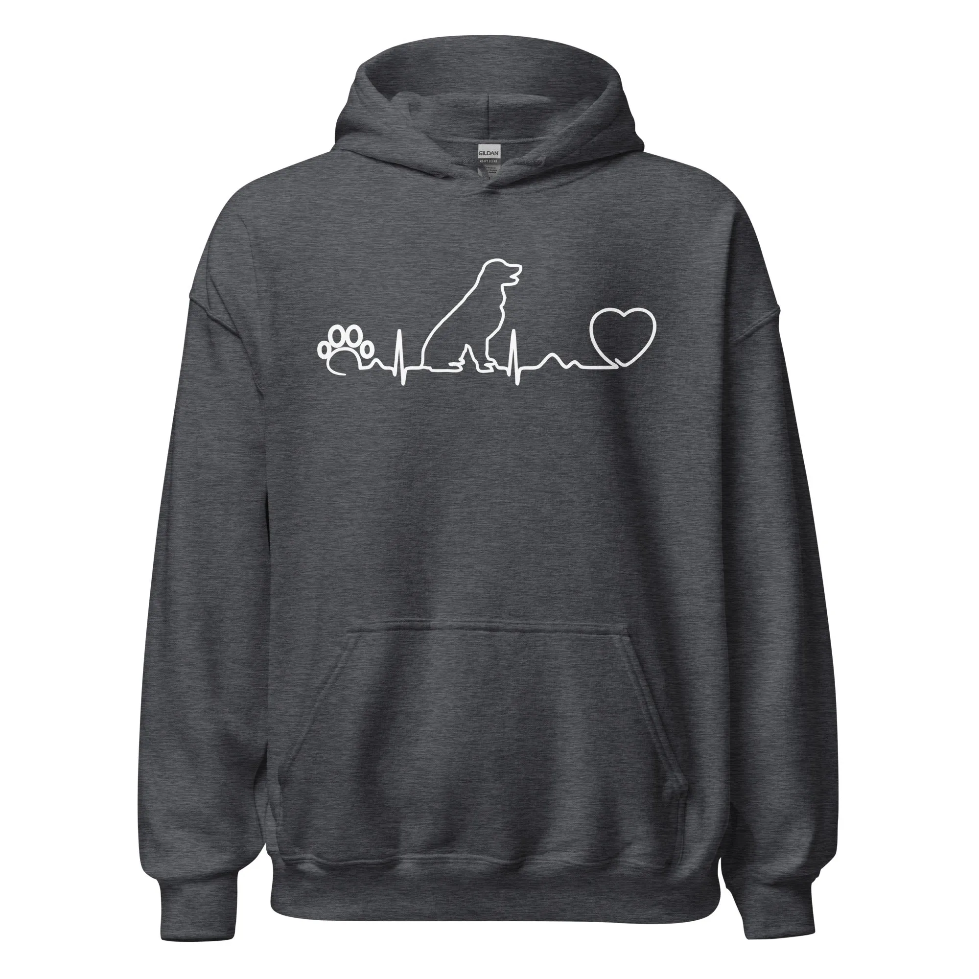 NOMV Dog Heartbeat Unisex Hoodie