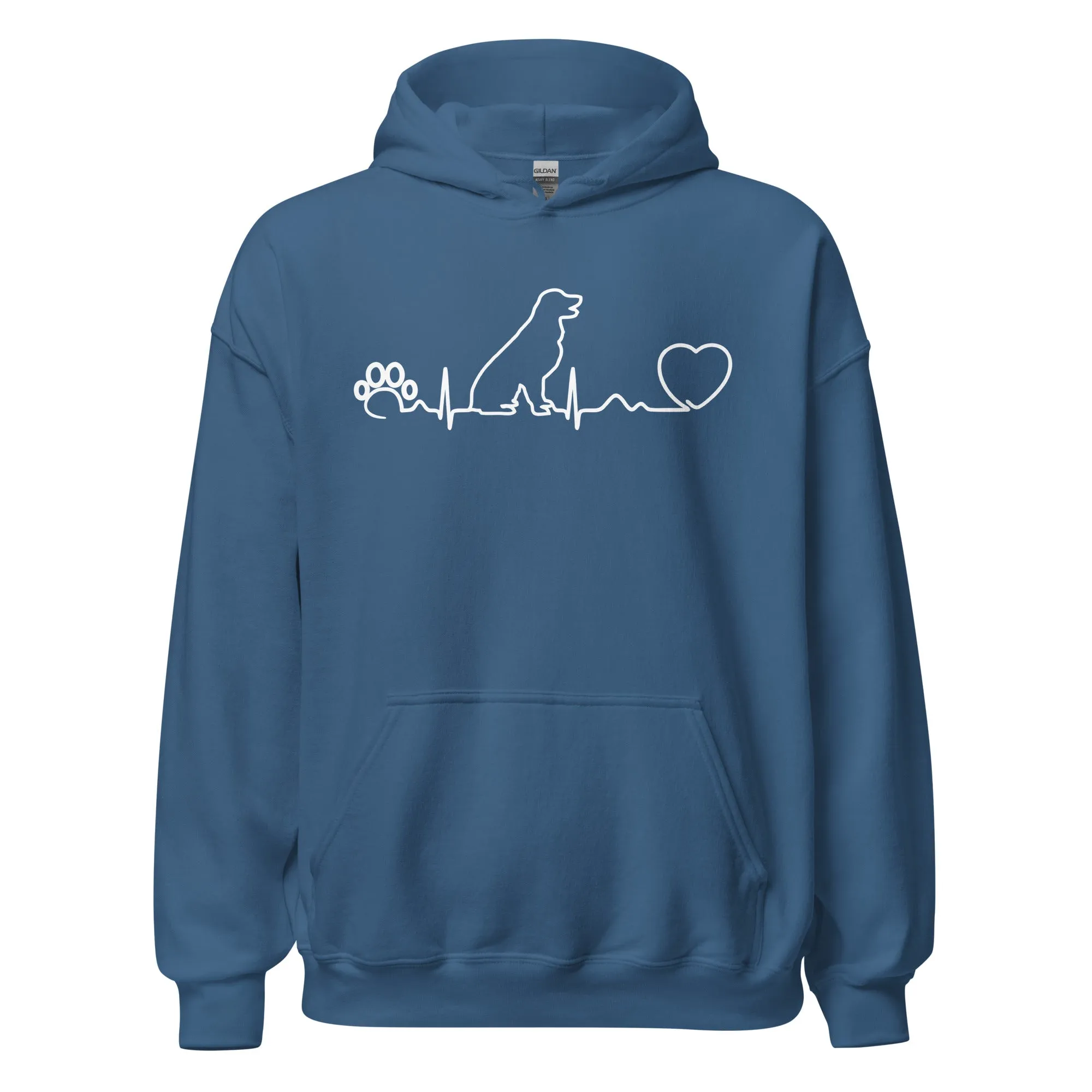 NOMV Dog Heartbeat Unisex Hoodie