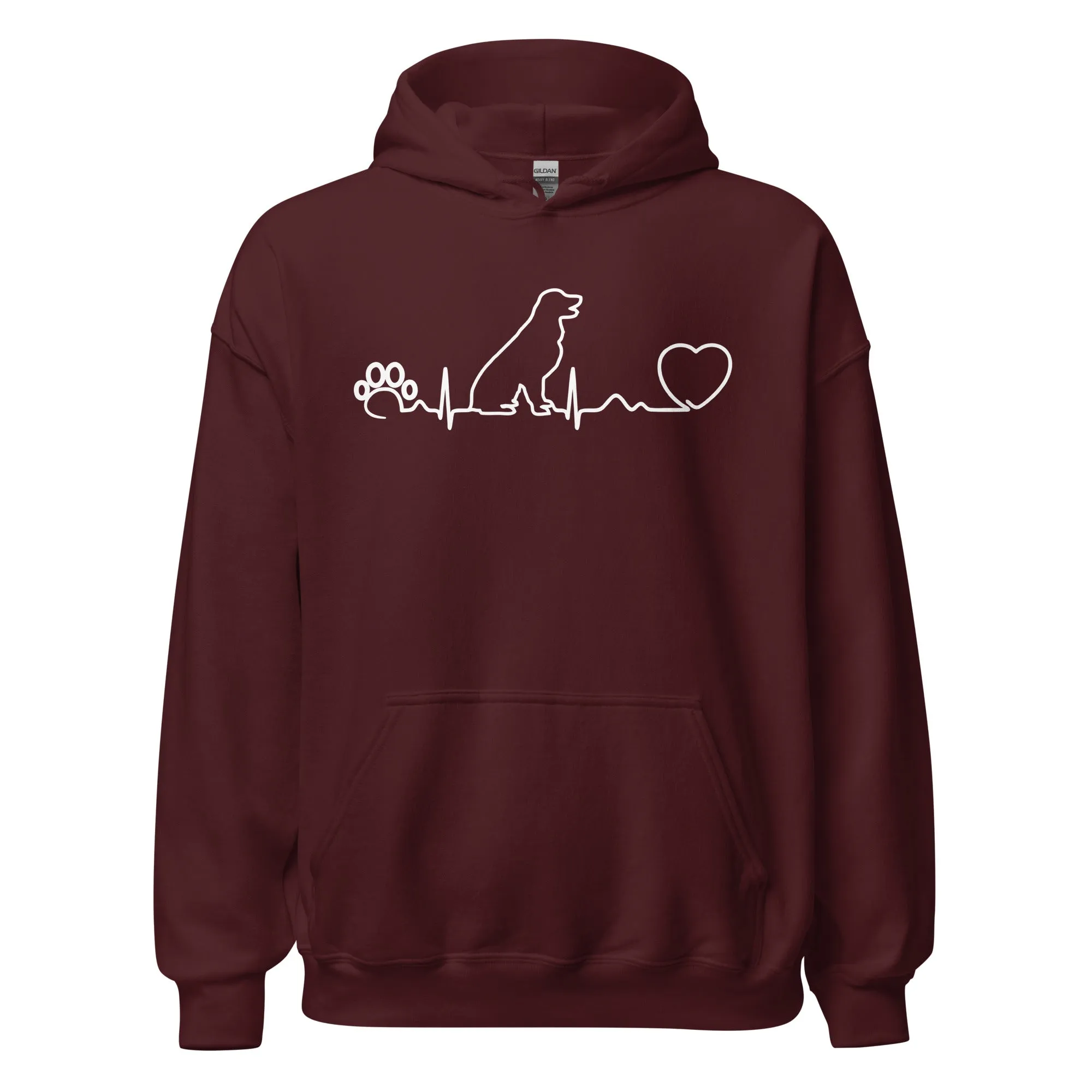 NOMV Dog Heartbeat Unisex Hoodie